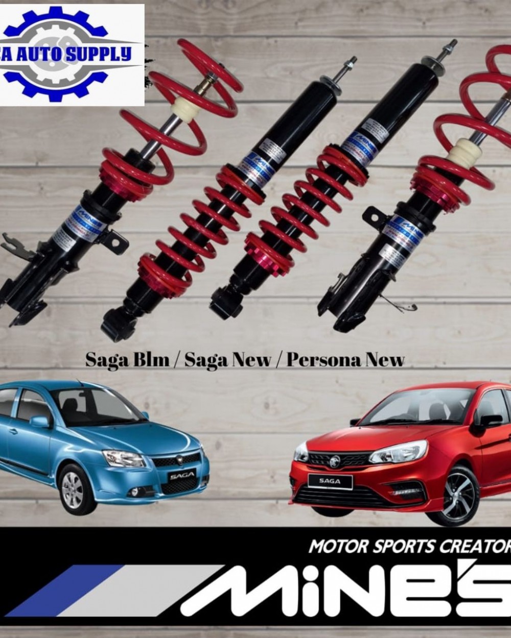 Proton Saga BLM New Saga New Persona Adjustable Absorber